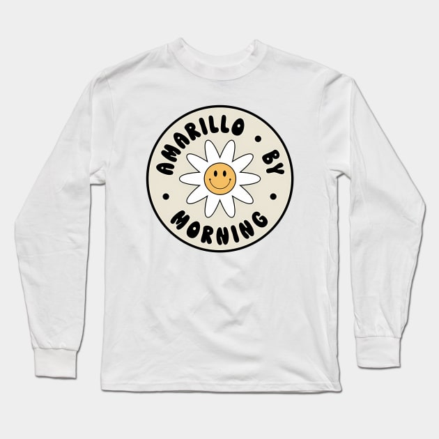 Morning amarillo Long Sleeve T-Shirt by Zackstrom Studio